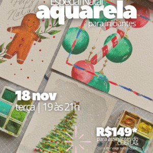 Aquarela para Inciantes - Especial Natal - Rô Jaworski